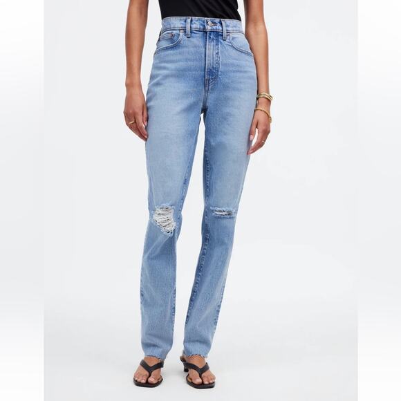 Flawed Madewell The Perfect Vintage Jean Charnley - Picture 1 of 5